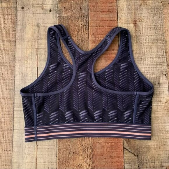 Under armour women’s racerback sports bra in blue and pink - Picture 5 of 5